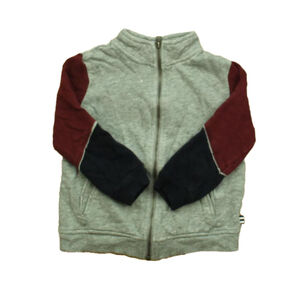Splendid Boys Gray | Maroon Cardigan size: 4-5T